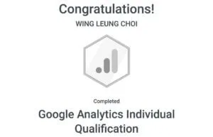 Google Analytics Individual Qualification _ Google Facebook廣告