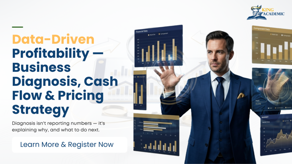 Data-Driven Profitability — Business Diagnosis, Cash Flow & Pricing Strategy