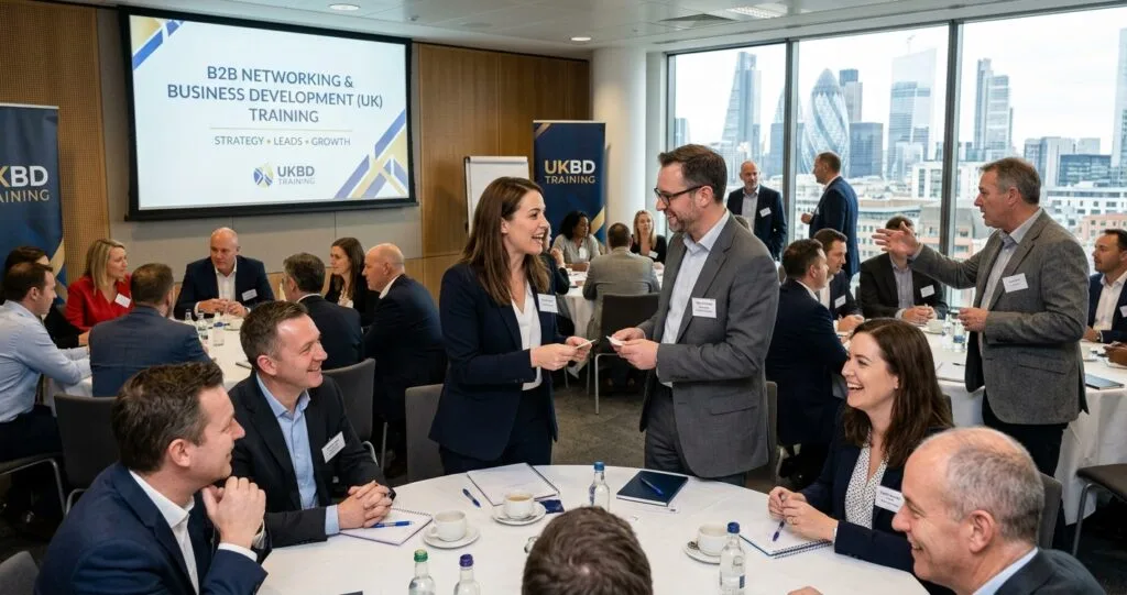 B2B networking and business development UK training