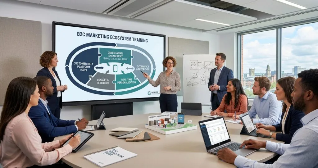 B2C marketing ecosystem training session