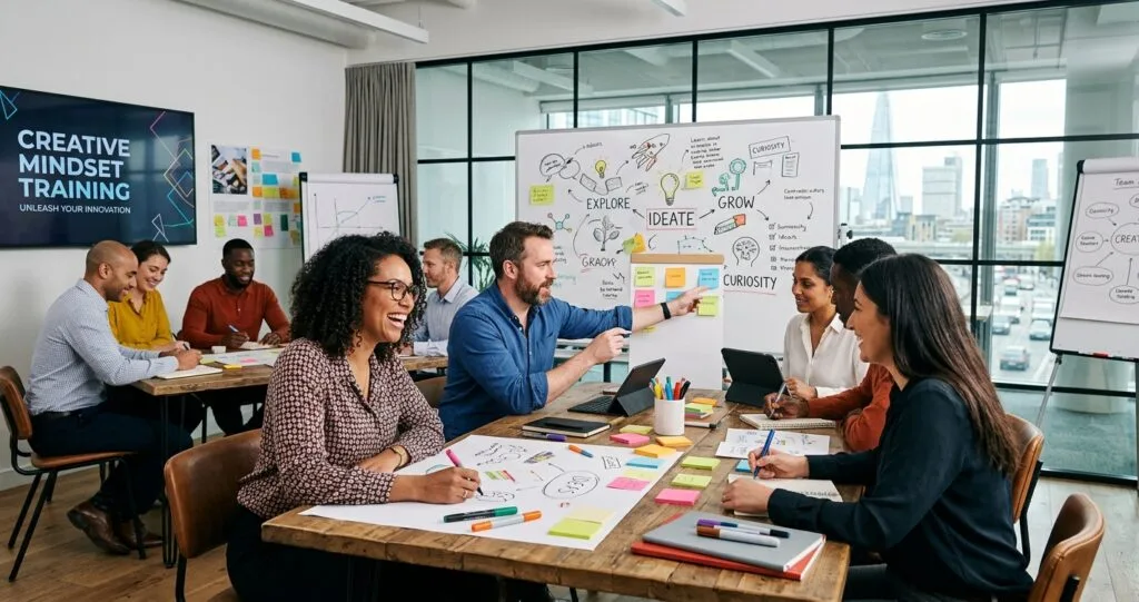 Creative mindset training session