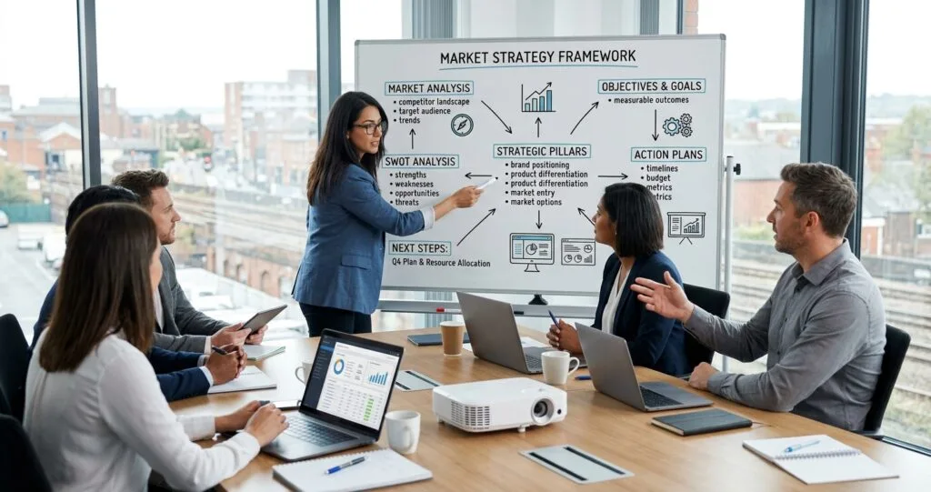 Strategic market planning service cover